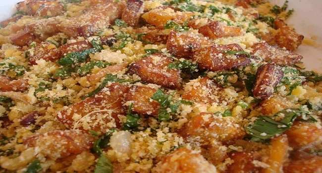 Farofa de banana maravilhosa