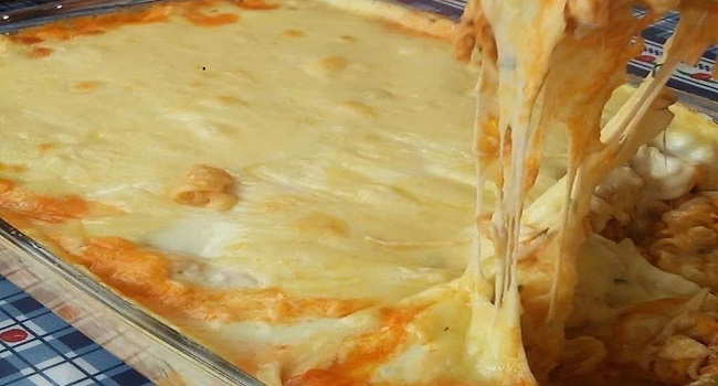 Macarrão de forno simples